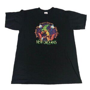 Vtg New Orleans T Shirt Size Large